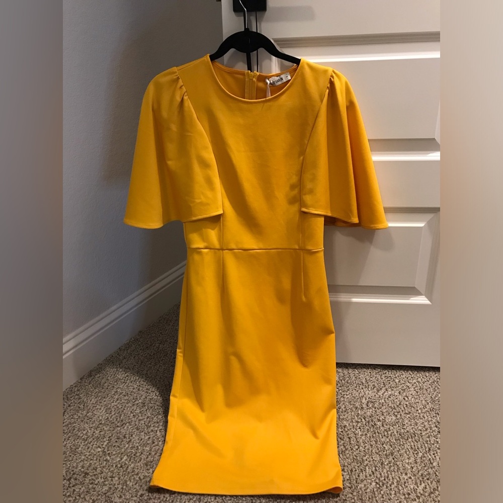 Formal yellow/gold dress